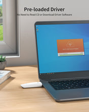 Cargar imagen en el visor de la galería, ioGiant AX1800 USB WiFi 6 Adapter Easy Setup on Windows 11 and 10 with Preloaded Driver No Need to Read CD or Download Driver Software